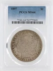 1897 Morgan Silver Dollar PCGS MS64 S$1 Philadelphia Minted No Reserve