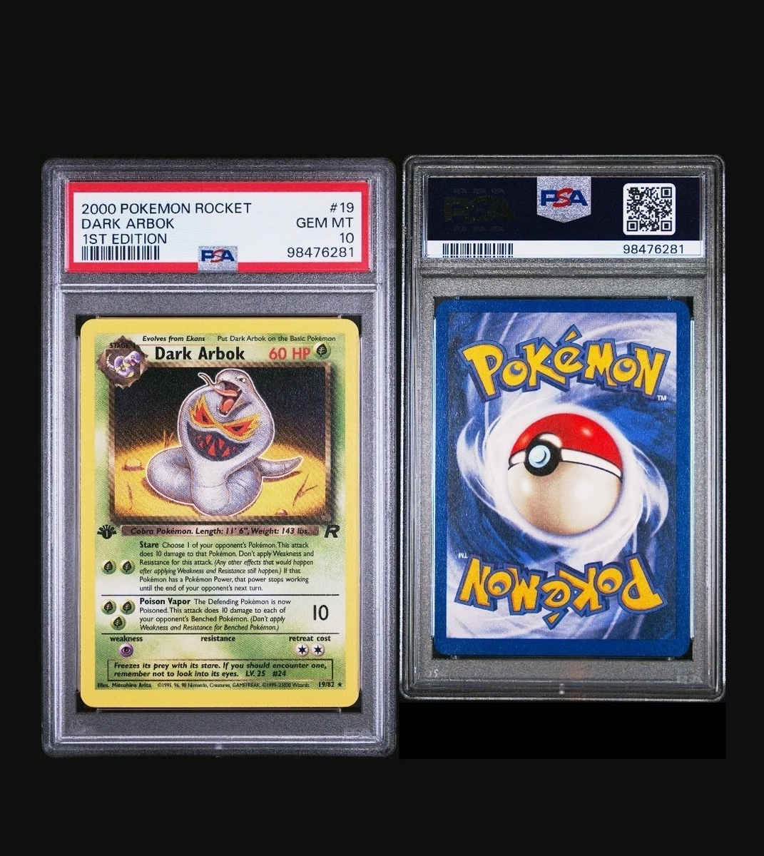 Wizards of the Coast Pokémon TCG Professional Sports Authenticator