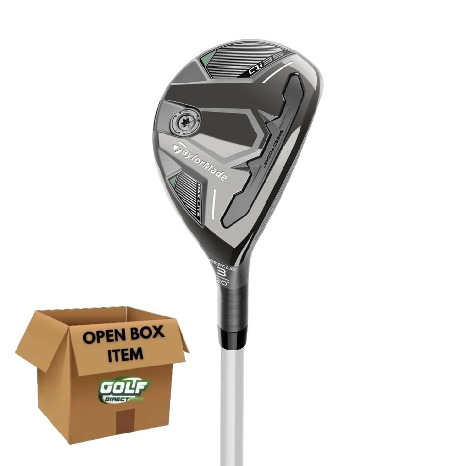TaylorMade Damen Qi35 Max Lite Rescue Hybrid 6h-30 Ladies Flex Rechtshand