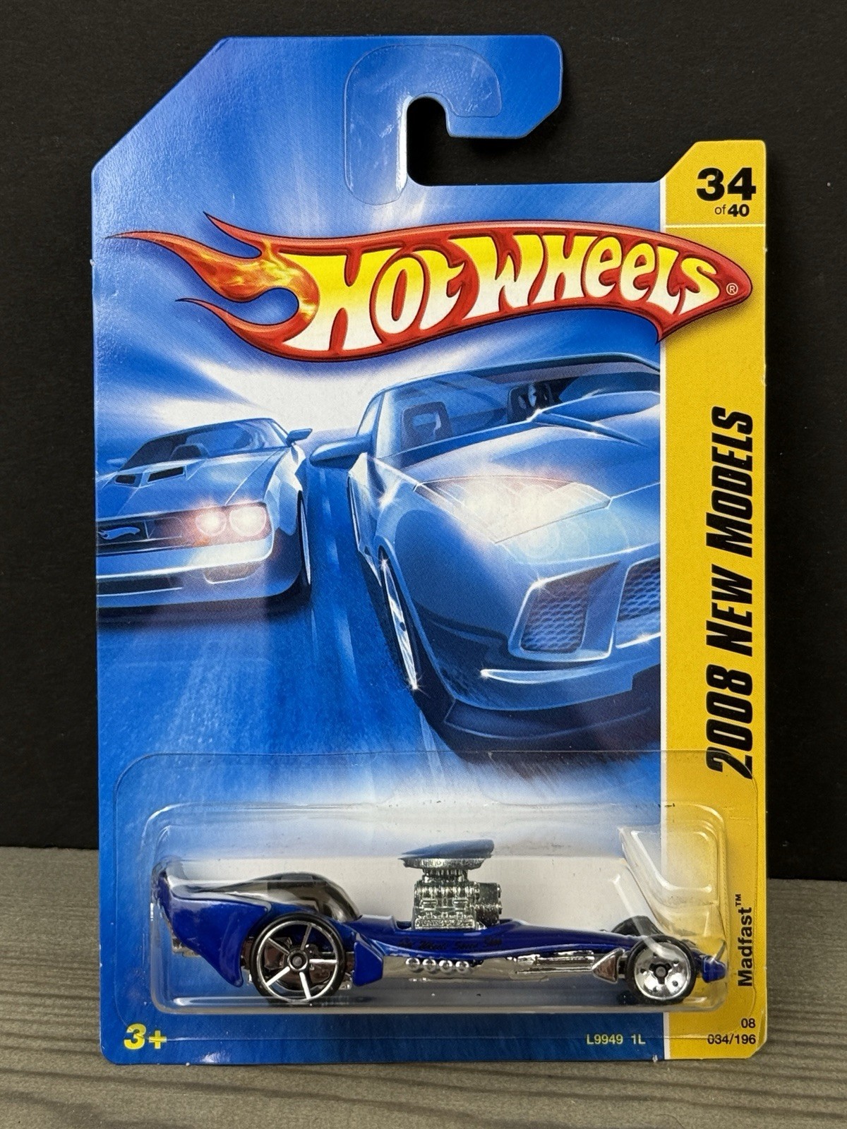 Hot Wheels Madfast 2008 New Models Dark Blue