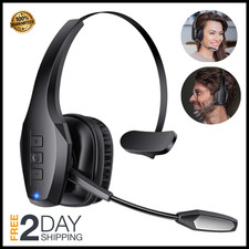 Wireless Headphone Blue Parrot Headset Bluetooth Truck Driver Noise Cancelling