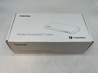 NEW Toshiba Thunderbolt 3 Dock PA5281U-2PRP USB 3.0 Docking Station FREE S/H