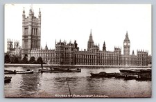 POSTCARD - HOUSES OF PARLIMENT - LONDON - UNPOSTED