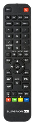 Telecomando 4 In 1 Telecomando Universale Re-Flix Superior Light 4 In 1