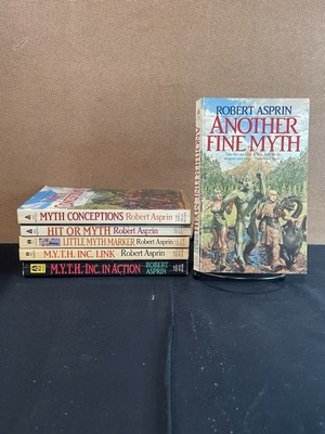 Lot of 6 Vintage Fantasy Paperbacks by Robert Asprin, Myth Adventures Series