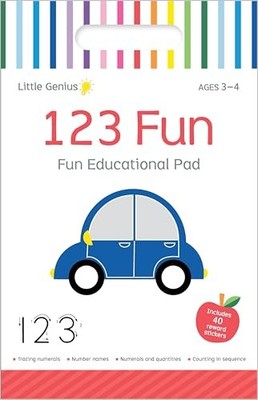 123 Fun: Fun Educational Activity Pad with Carry Handle ... Paperback / softback