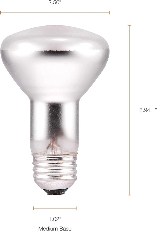 Sylvania Incandescent R20 Flood Light Bulbs, 45W, 230 Lumens, 2850K, Warm White, - Image 4 of 4