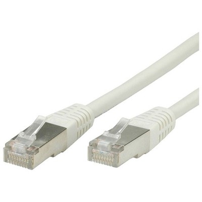 Value 21.99.0102 Network Cable RJ45 CAT 5e F/UTP Grey 2.00 m
