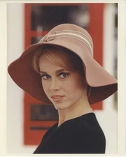 Jane Fonda 1960's Fashion Glamour Vintage 8x10 Color Photo from transparency