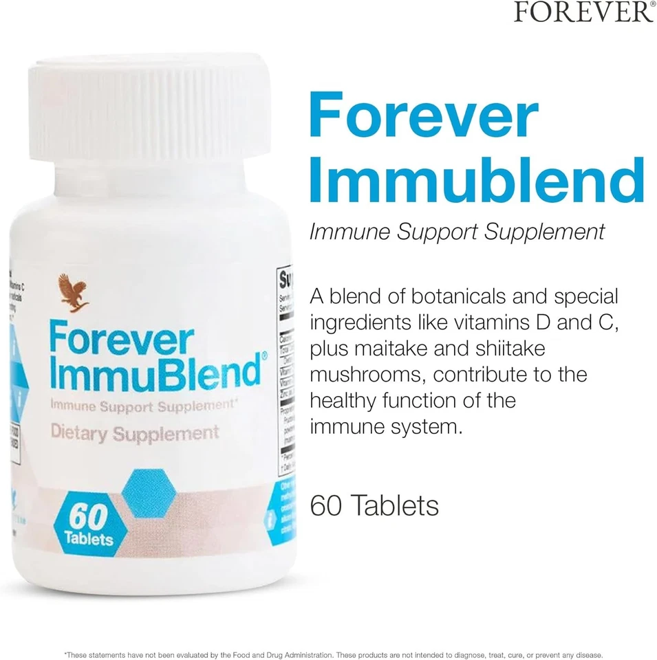 Forever Living - Suplemento de apoyo inmunológico ImmuBlend® - Incluye... Foto 2 de 4