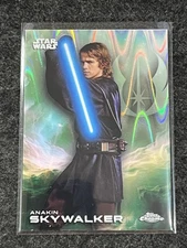 2025 Topps Chrome Star Wars Raywave Refractor #3 Anakin Skywalker 🌌