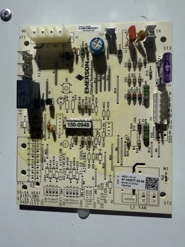 Rheem Emerson Air Handler Control Board 47-102077-02-04