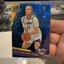 2023-24 Bowman Chrome U Sapphire Hailey Van Lith 1st Bowman #25 🔥 Sky