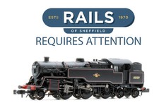 GRAHAM FARISH 'N' GAUGE 372-536 BR LINED BLACK 2-6-4T 4MT 80119 *DCC FITTED*