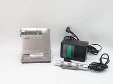 SONY MZ-N10 NET MD WALKMAN MiniDisc Player Recorder Silver Tested Working