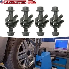 FRONT CAMBER ALIGNMENT 15MM ADJUSTABLE CAM BOLTS KIT (4 BOLTS) Fit Many Models
