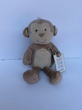 Carter's Just One You Monkey Lovey Plush Brown Toy NWT T3
