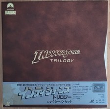 Laserdisc Box " INDIANA JONES TRILOGY - [PILF-1560] " Japan LD - incl. Making of