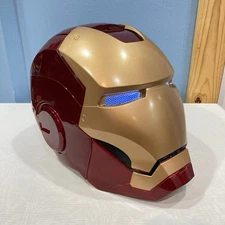 Avengers Marvel Legends Full Scale Iron Man Helmet Mask W/ Lights & Sound, Works
