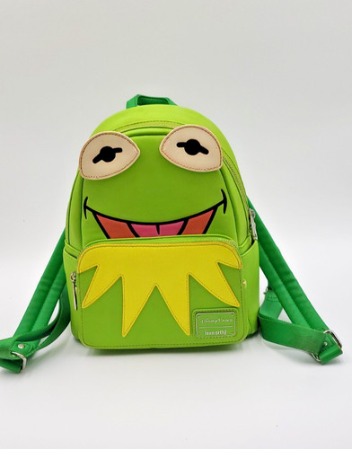 Disney Resort Muppets Kermit the Frog Mini Loungefly Backpack. Minimal wear. HTF