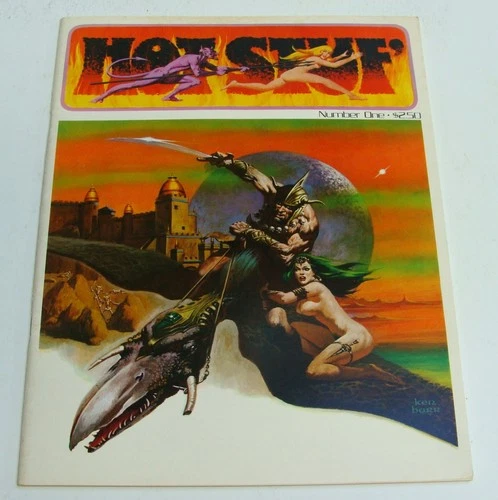 ORIG 1974 HOT STUF' #1 - SAL QUARTUCCIO - CORBEN - ADAMS - PEREZ - BARR