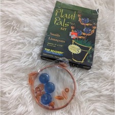 NEW Vintage Plant Pals Snail Kit Beadery Craft Kit for Flowers Leaves