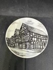 Vintage Braunschweig Burgplatz Germany Porzella Collector Plate