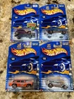 Hot Wheels 2002 Red Line Series #1-4 Complete Set #103 - 106