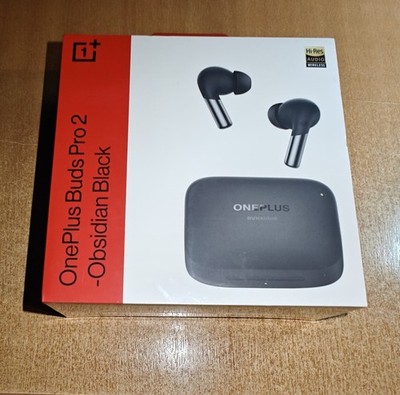 OnePlus Buds Pro 2 - Obsidian Black - Hi-Res In-Ear Kopfhörer - Brandneu Versiegelt
