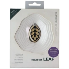 Bellabeat LEAF Activity Tracker with Necklace - Natural Blackwood/Silver Edition
