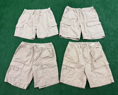 #ad Lot Of 4 Tommy Bahama Shorts Men’s Large Largo Cargo Shorts Drawstring Cotton $59.99