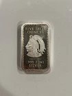 Aztec Calendar 5 Troy Ounce .999 Fine Silver Bar Cuauhtémoc