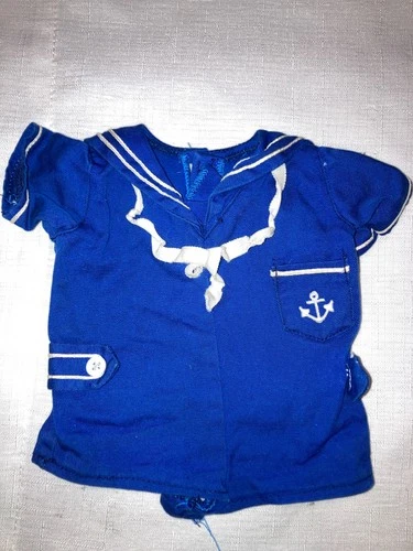Vintage Cabbage Patch Kids/Doll Clothes Blue Sailor Outfit (632)