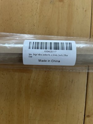 New Beige Yellow Leather Repair For Sofa Couches In Office Chairs