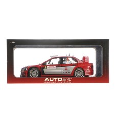 RACING DIVISION 1/18 Mitsubishi Lancer WRC05 Monte Carlo Rally #9 Red Model Car