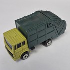 Maisto 1:64 Garbage Truck Green Metal & Plastic Body Moving Parts