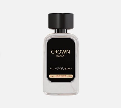 Crown Black by Dkhoon Emirates 100ml EDP Unisex Evening Floral Woody Perfume