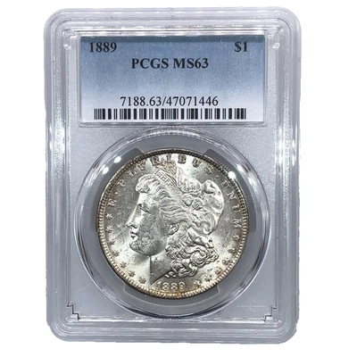 MS 63 Graded 1889 Year Morgan US Dollars (1878-1921) for sale | eBay