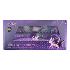 Clavier Gaming Pokémon Noctali & Mentali Razer Ornata V3 Tenkeyless QWERTY B