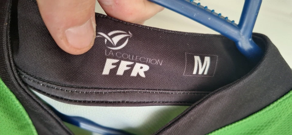 Maillot Rugby ARBITRE Vert FFR  Homme - M - Photo 3/3