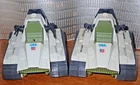 (2) Vintage 1986 GI Joe ARAH Sgt. Slaughter Triple T Tanks Parts or Restoration