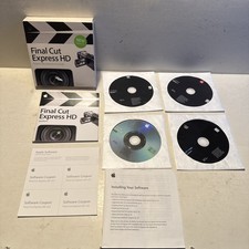 Apple Final Cut Express HD MA261Z/A Version 3.5 Software, Video Editing