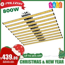 Pro 800W 10Bar Commercial Grow Light w/Samsung LED Full Spectrum Indoor Plants