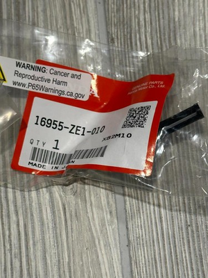 #ad Genuine Honda 16955 ZE1 010 Fuel Tank Joint OEM $9.59