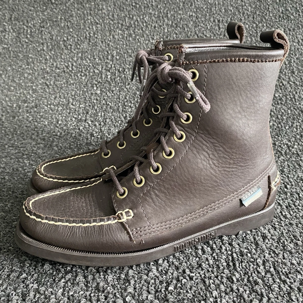 Brown Sebago Leather Boots for Women for sale | eBay