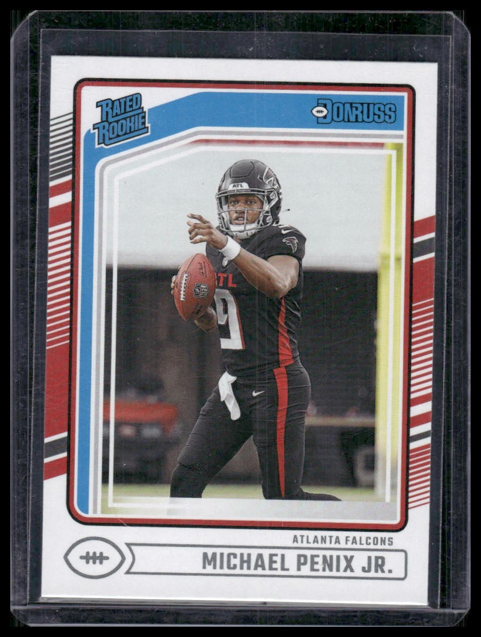 2024 Donruss #308 Michael Penix Jr. RC Rookie Atlanta Falcons