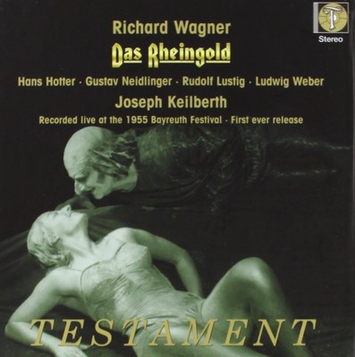 Wagner Das Rheingold. (Hans Hotter Gustav Neidlinger Rudolf Lustig Ludwig Webe..