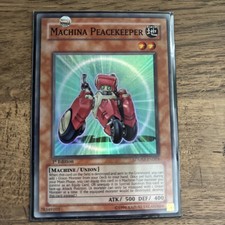 Machina Peacekeeper SDMM-EN003 Super Rare Yu-Gi-Oh Card 1st Edition New