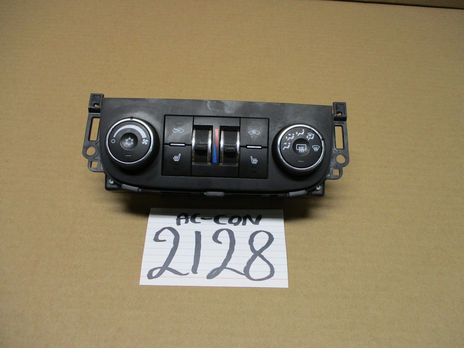 06 07 08 09 10 11 Chevrolet Impala AC and Heater Control Used Stock #2128-AC 