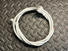 GENUINE Apple iMac 110V North American Power CORD Wall Plug White 24" 27"